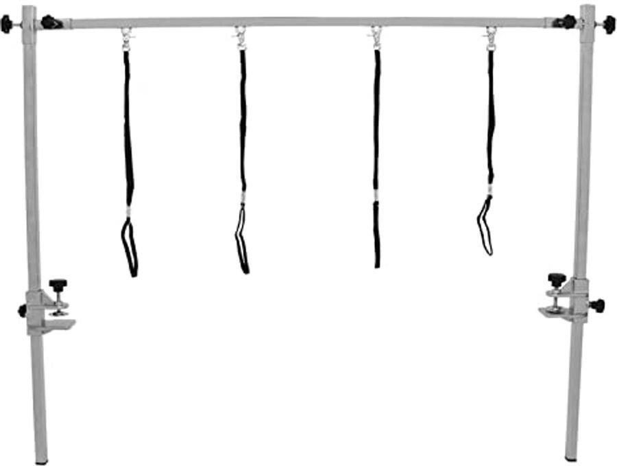 Arm For Trimming Table Loop For Trimming Table Height Adjustable Stainless Steel For Dogs Cats Pets Trimming Table Parts Table Can Be Fixed (Table Bracket of 1.1m)