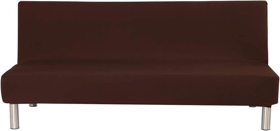 Bankhoes stretch 3 zitsbanken Effen kleur Sofa Bed Cover Polyester Spandex Stretch Futon Hoes Protector 3-zits Elastische