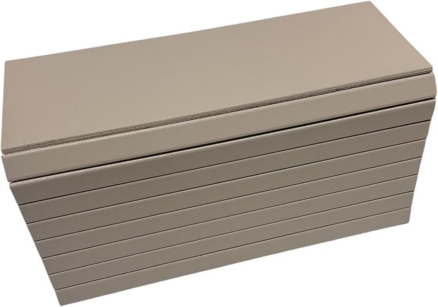 Armleuning Dienblad Flexibel Banktafeltje Organizer Bank Taupe 41 x 33 cm