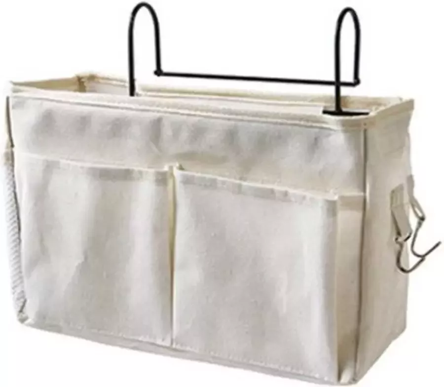 Armleuning Organizer Afstandsbediening Houder Opbergzak bed Desk Organizer Bureau Organizer Bank Organizer Bedside Pocket Opbergzak Bedzak Bed Organizer Wit