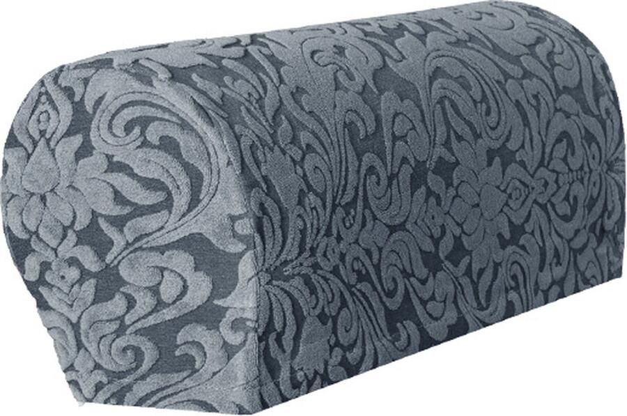 Armleuning stoelhoezen set van 2 Jacquard Stretch fauteuilhoezen antislip Spandex Polyester bank stoel armkappen hoezen voor meubels beschermer