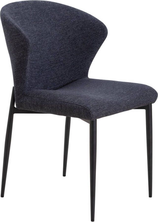 Armstoel Sjoerd Antraciet Set van 2 Sjoer Antraciet Stof Set van 2 Zithoogte 47.5 cm Zitdiepte 43 cm