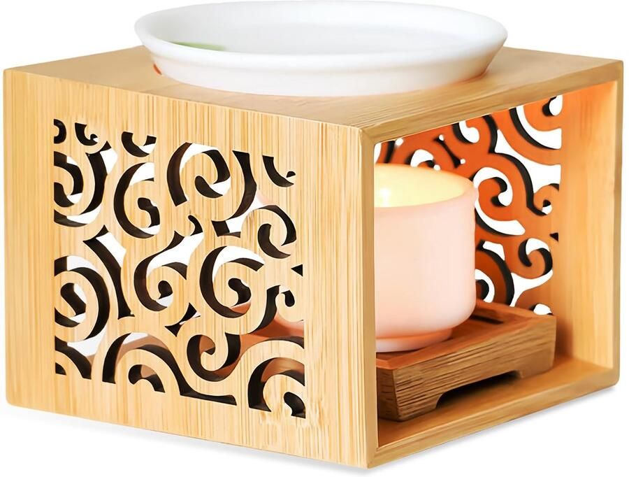 Aroma lamp ceramic fragrance lamp fragrance oil lamp fragrance wax lamp fragrance lamp fragrance lamp tea light diffusion by soft heat for fragrance oil and fragrance wax