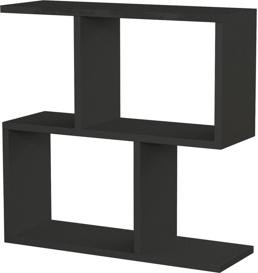 Decortie Giga Meubel Bijzettafel Antraciet Hout 60x20x60cm Mania - Foto 2