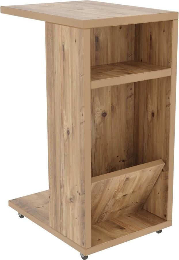 Asir Bijzettafel Pijnboom 40 x 40 x 40 cm - Foto 2