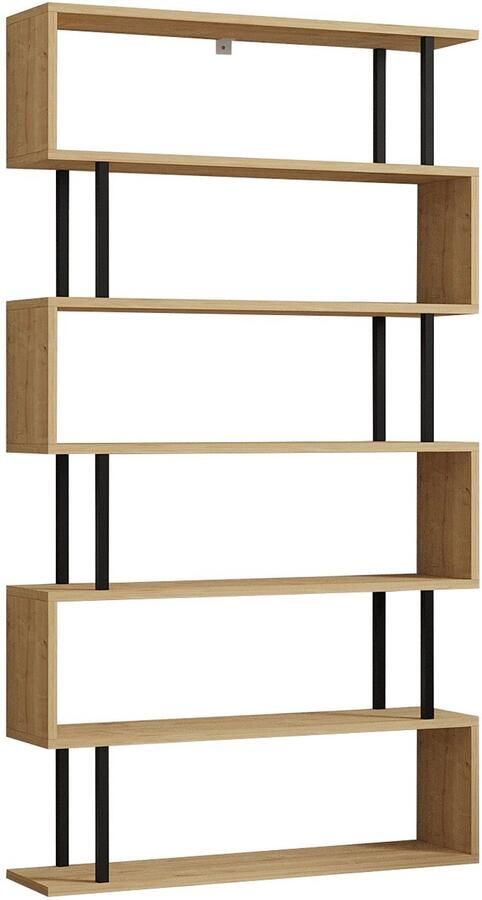 CaliCosy Plank met 7 planken in saffier eiken decor 22x90x163cm - Foto 3