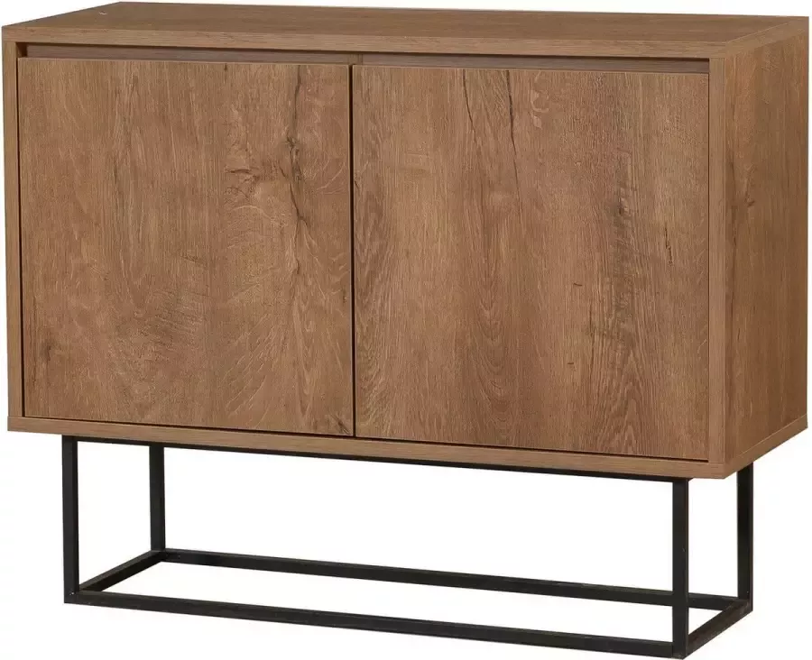 Asir-console. 100% GEMELAMINEERDE SPAANPLAAT. Dikte: 18 mm. Metalen poten. Afmeting: Breedte: 90 cm Hoogte: 72 cm Diepte: 36 cm. Poothoogte: 22 cm. Plankhoogte: 18 cm. Talrijke planken. Kan aan de muur worden bevestigd. Extra opslag