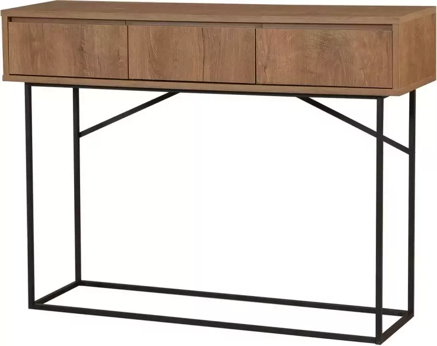 Asir dressoir. 100% GEMELAMINEERDE SPAANPLAAT. Dikte: 18 mm. Metalen frame. Afmeting: Breedte: 120 cm Hoogte: 90 cm Diepte: 36 cm. Plankhoogte: 17 cm. Talrijke planken. Kan aan de muur worden bevestigd. Extra opslag - Foto 2