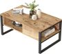 Emob Salontafel Bruin 100x60x44 cm - Thumbnail 2