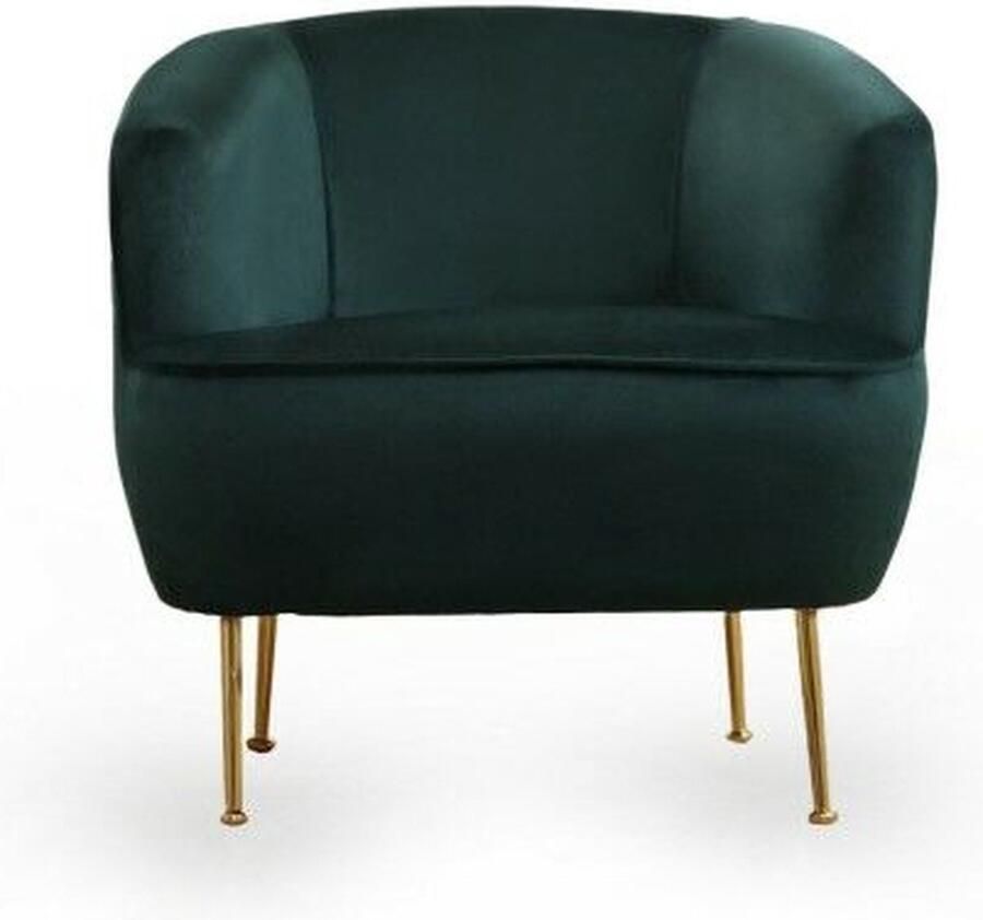 Dimehouse Risa Home Fauteuil Piccoli Groen Stof Modern - Foto 2