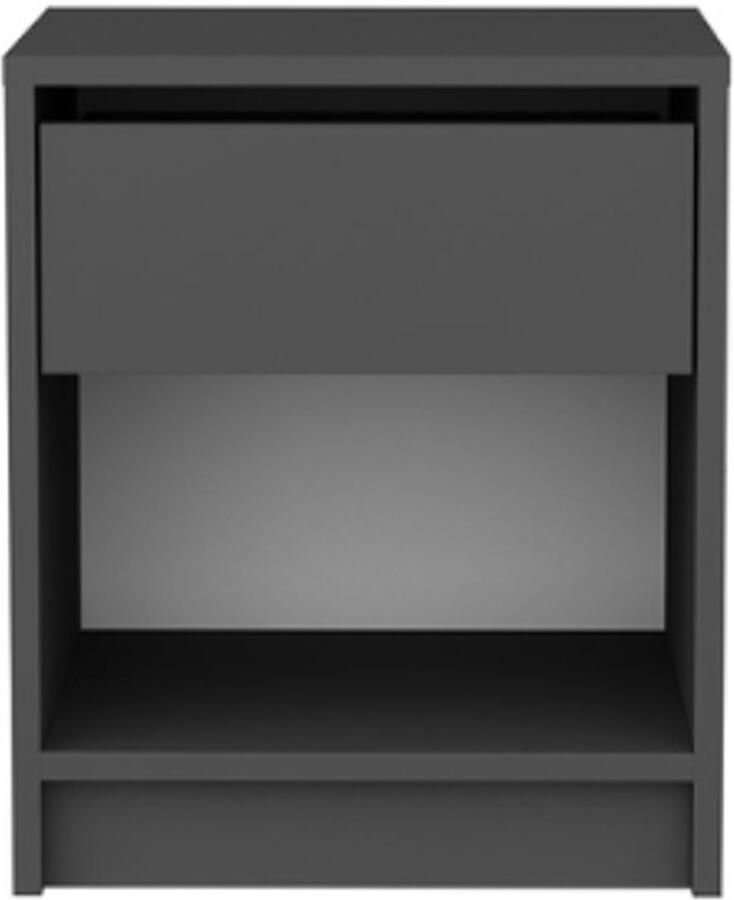 Asir Nachtkastje Antraciet 23 2 x 22 x 59 6 cm - Foto 3