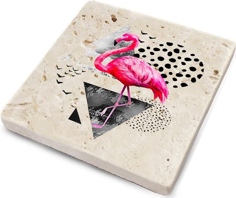 Asir Onderzetter Veelkleurig 10 x 10 x 1 cm