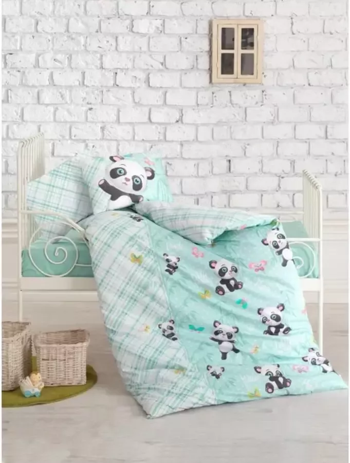 Asir Ranforce Baby Quilt Cover Set 100% COTTON RANFORCE Duvet Cover: 100 x 150 cm Flat sheet: 120 x 150 cm Pillowcase: 35 x 45 cm (2 Pieces) Pigment Printing