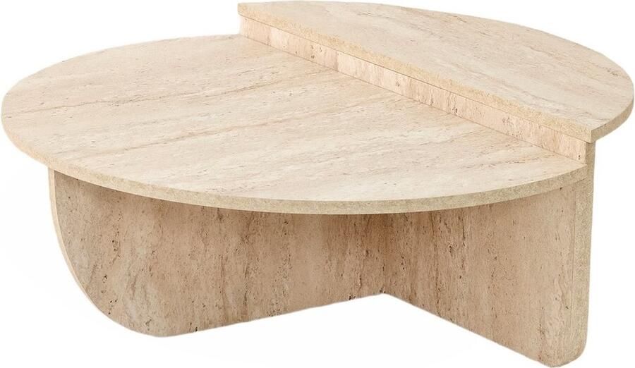 Asir Koffietafel Travertijn 90 x 90 x 35 cm - Foto 2