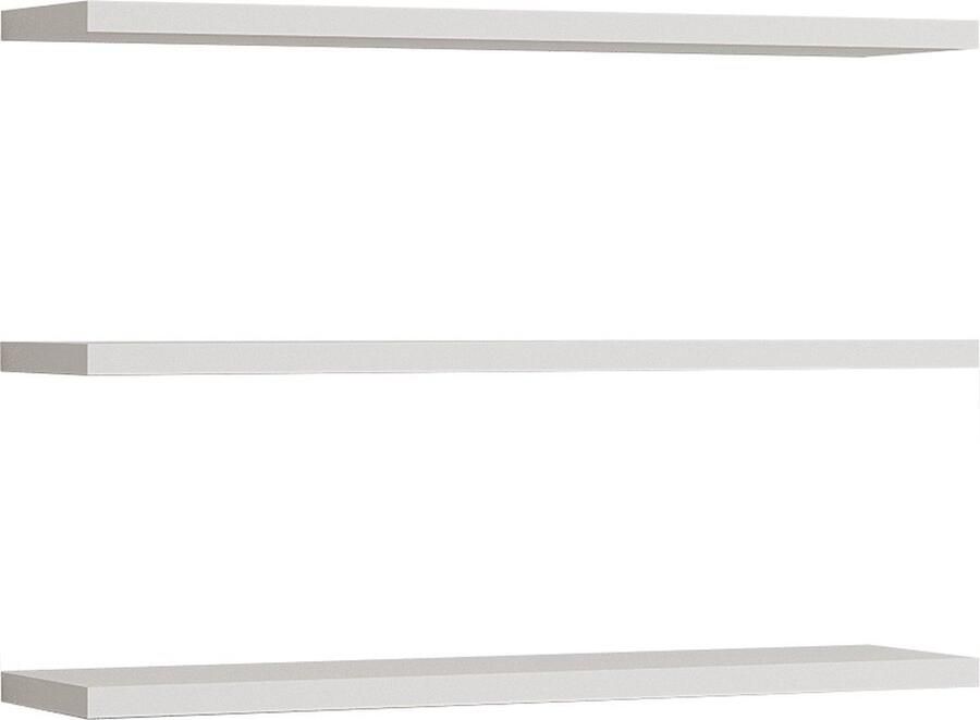 Asir Wandplank Okkernoot 1 8 x 60 x 14 5 cm - Foto 2