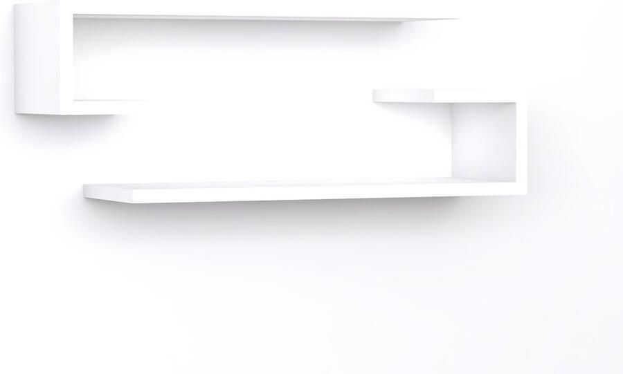 Asir Wandplank Wit 60 x 19 6 x 15 cm