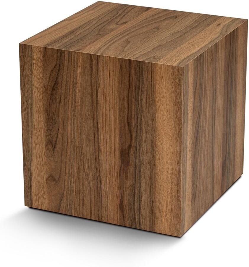 Asir Bijzettafel walnoot 45 x 45 x 50 cm