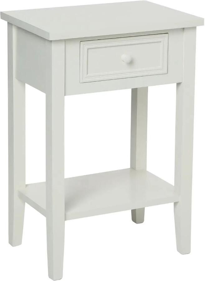 Atmosphera Nachtkastje Charm Moderne stijl MDF hout met lade 45 x 30 x 67 cm