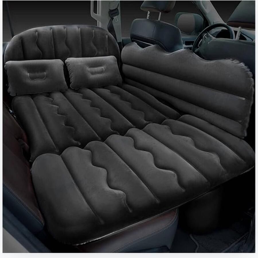 Auto Luchtbed Luchtbedden Camping Outdoor Opblaasbaar Matras Opblaasbaar Bed Voor De Achterbank Van De Auto