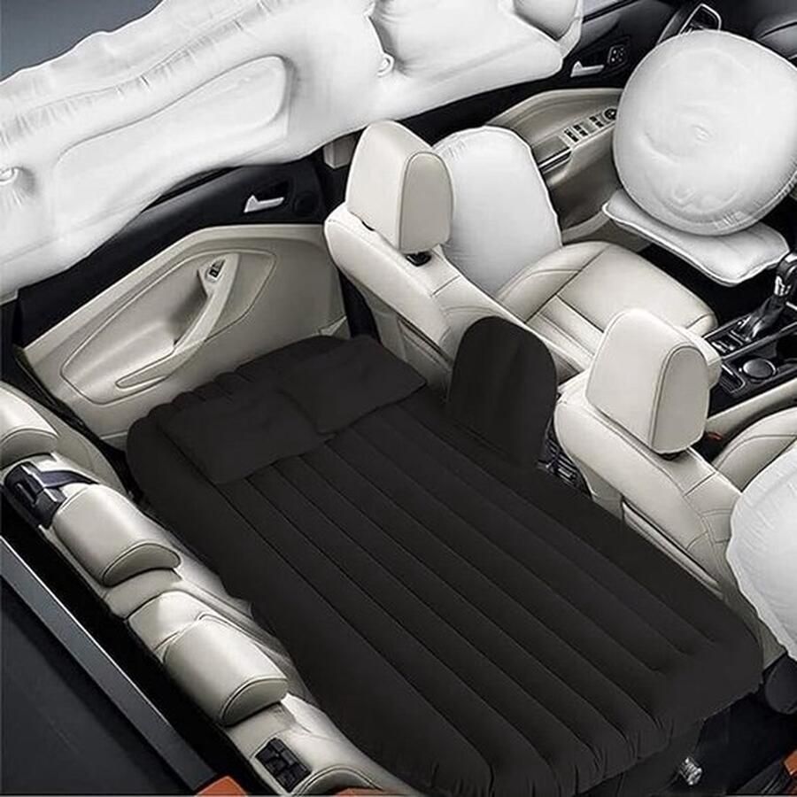 Auto Luchtbed voor Achterbank Luchtmatras Opblaasbaar Automatras Opblaasbaar Luchtbed