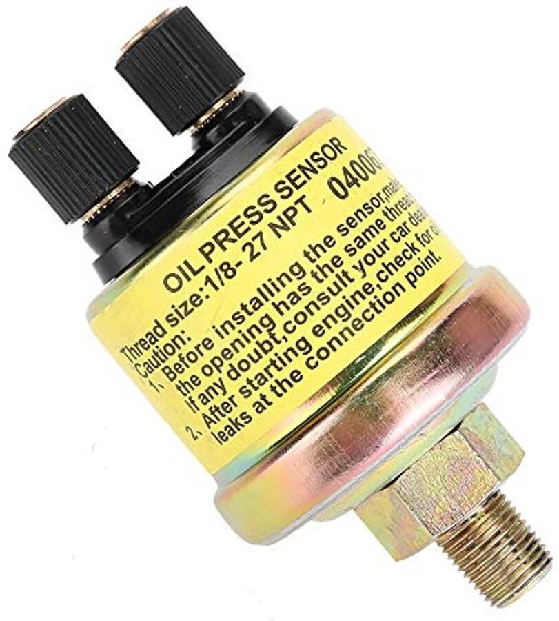 Auto Motor Oliedruksensor Vervanging Oliedruksensor 1 8 NPT Motorolie Druksensor Universele 1 8 NPT Vervanging Motor Oliedruksensor Auto Motor Oliedruk