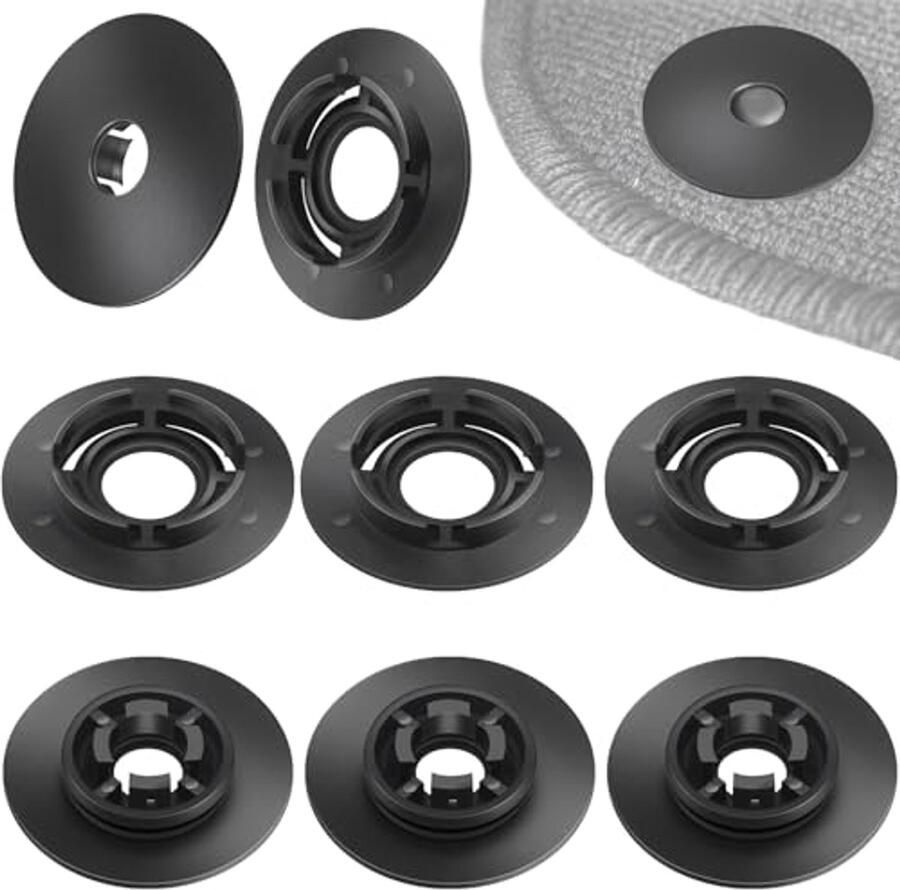 Auto vloermat clips Set van 4 duurzame bevestigingsgespen voor tapijten