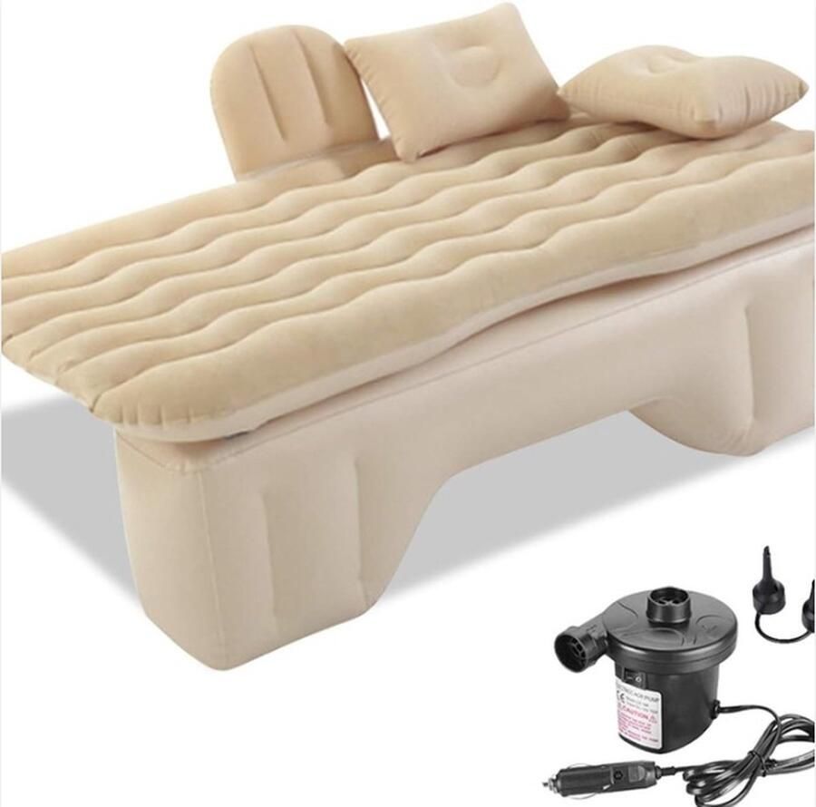 Autoluchtbed Automatras Luchtbed Opblaasbaar Voor de Achterbank Opvouwbaar Reizen