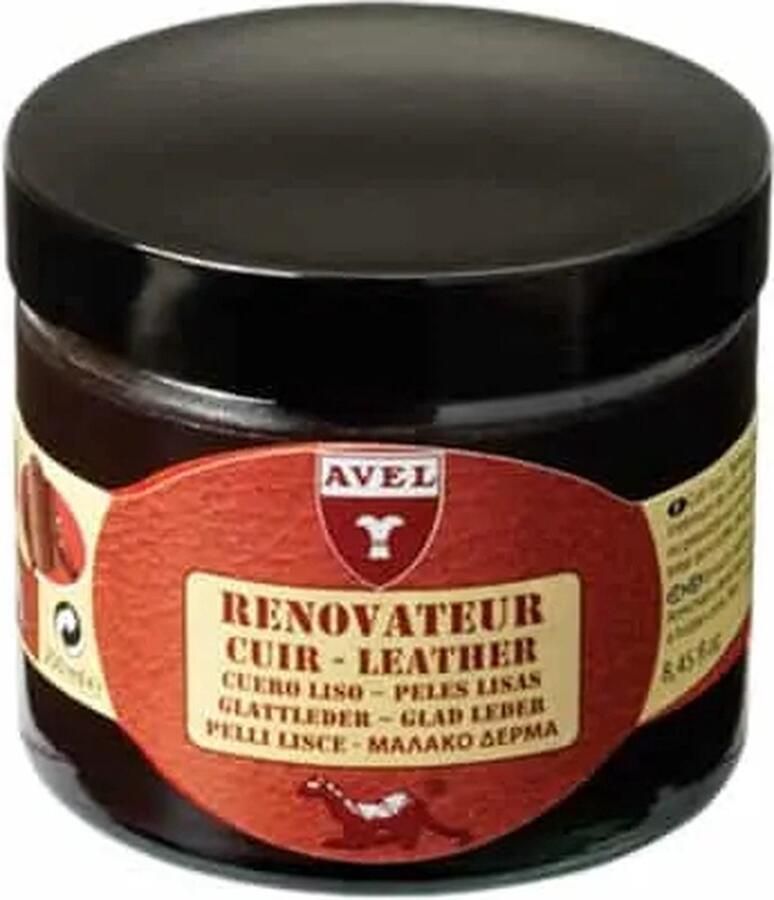 Avel Creme Renovateur Meubelonderhoud Everzwijnbruin Leer 250ml