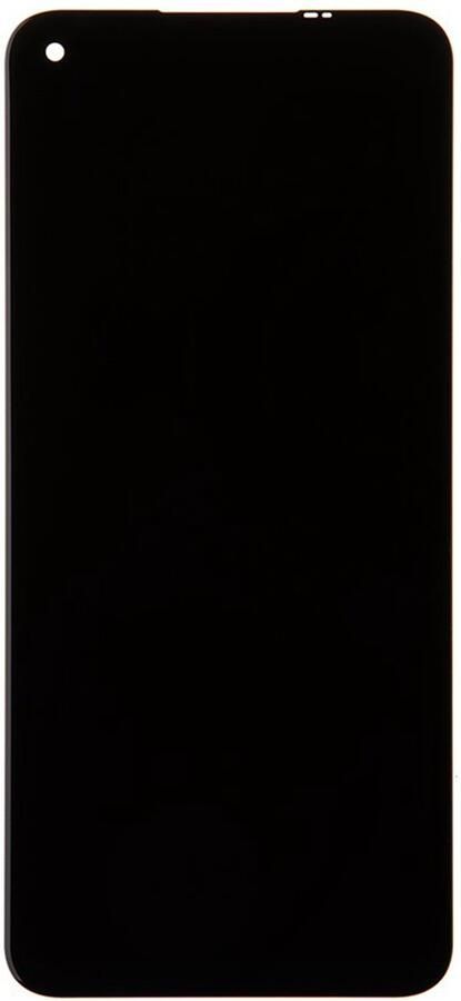 Avizar IPS LCD met capacitief aanraakglas Geschikt voor Realme 6s voorgemonteerd Zwart