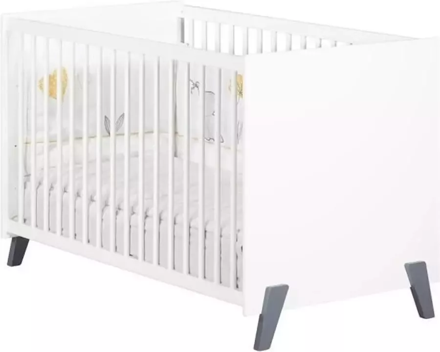 BABYPRICE bed 120x60 eerst alle repen natuurlijk vernis