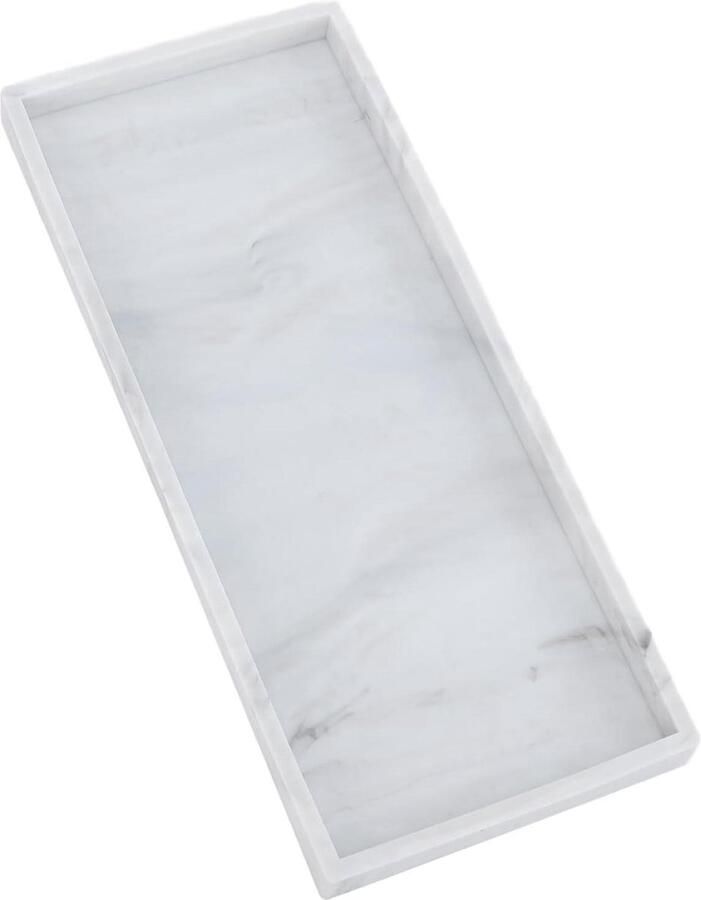 Badkamerblad voor Toonbank Siliconen Kaptafel 1 stuk Marmeren kleur