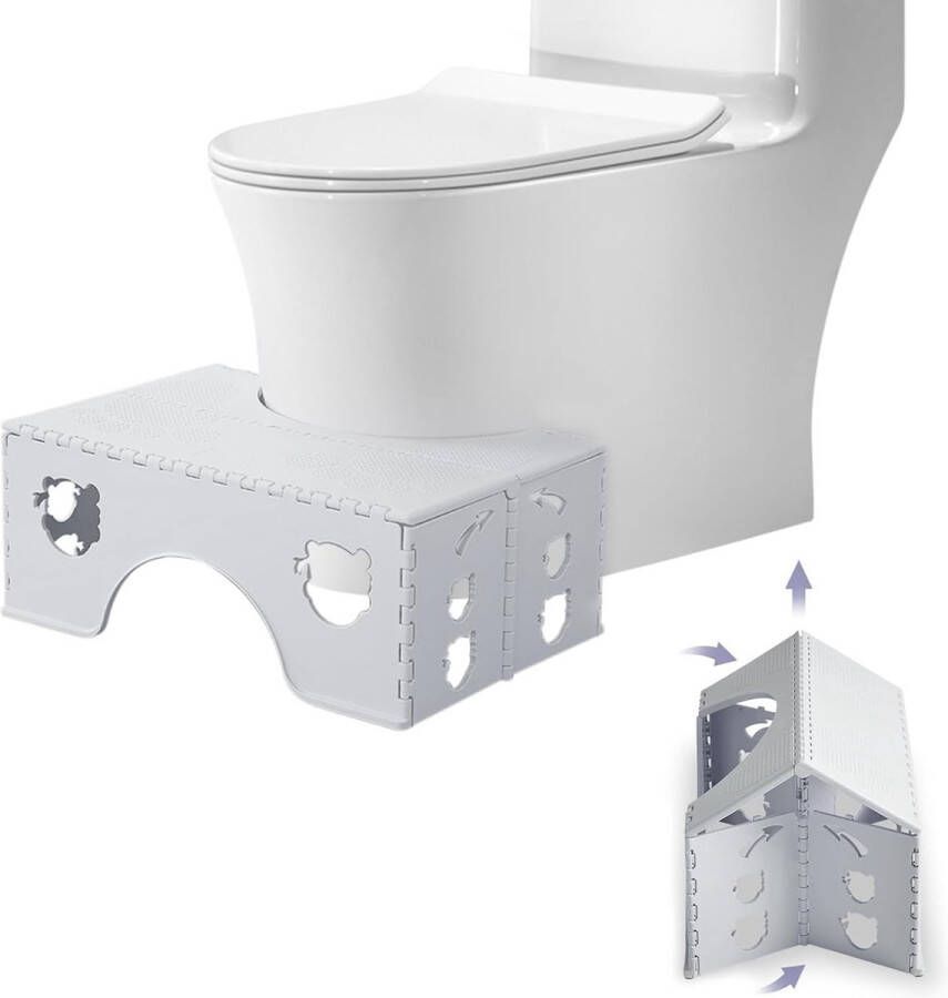 Badkuipstoel senioren toiletkruk inklapbaar toiletkruk badkamer schimmelbestendig toiletkruk badkamerkruk douchestoel douchestruk wc-kruk opstapkruk
