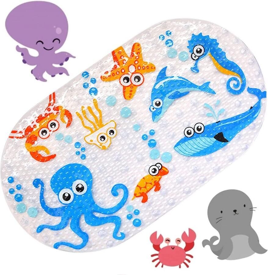 Badmat cartoon antislipmat voor kinderen antislipmat voor in de badkamer massagemat