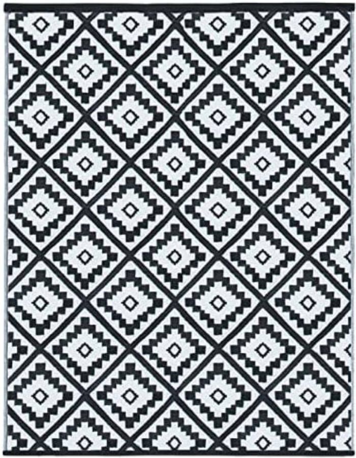 Bahamas buitentapijt zwart 160 x 260 cm