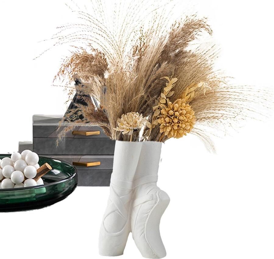 ZVD Ballet Schoen Vaas Keramische Ballet Schoen Centerpiece Esthetische Hydrocultuur Voet Vaas voor Thuis Woonkamer Boekenplank Salontafel Slaapkamer