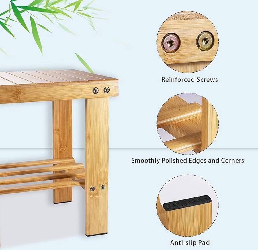 Bamboe Kruk Duurzaam en Veelzijdig 1 stuk