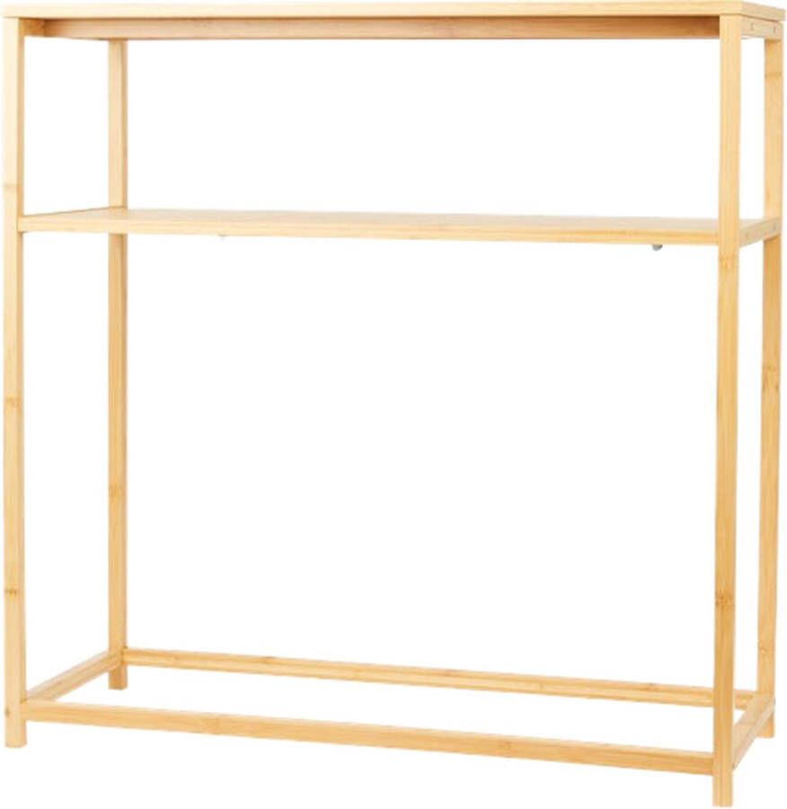 Bamboe Wandkast JAPANDI Bruin 80 x 32 x 81 cm Bamboe Japans en Scandinavisch interieur