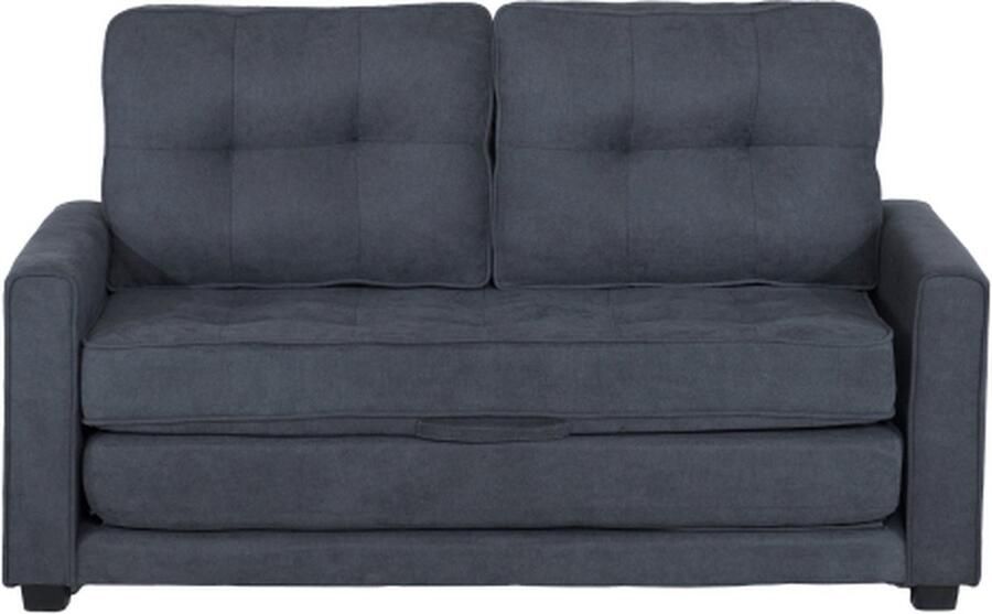 GOTAGEE Bank Voor 2 Personen Gestoffeerde Bank Slaapbank Grijs Woonkamer Bank Moderne Design Gestoffeerde Meubels Bank Met Zakken Aan De Zijkant Met Slaapfunctie