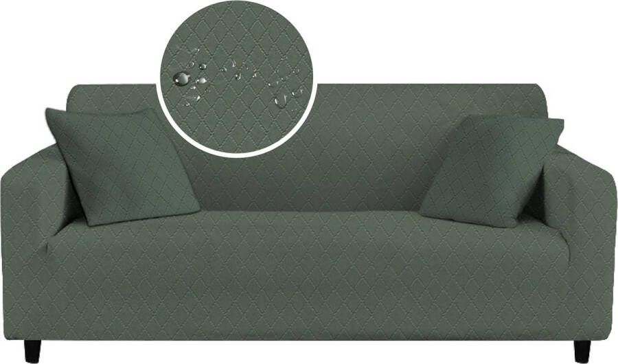 Bankhoes 2-zits bankhoes met armleuningen stretch bankgooideken moderne wasbare bankhoes krasbestendig waterdichte bankhoes