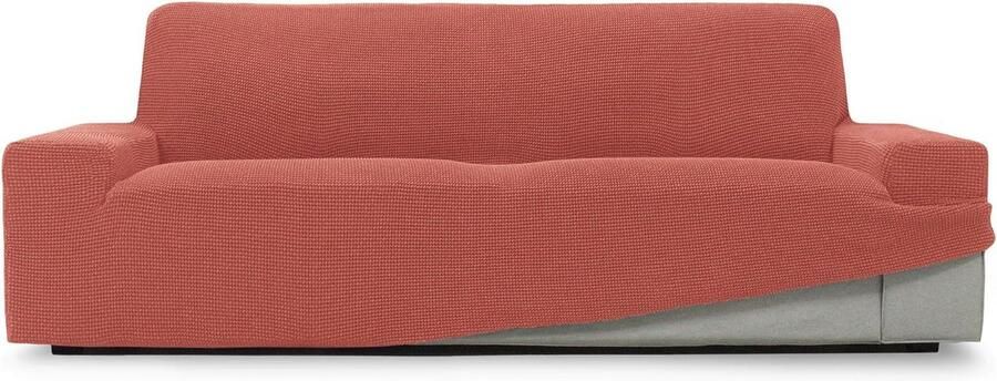 Bankhoes bankovertrek_ 3-zits(180-230 cm) koraal