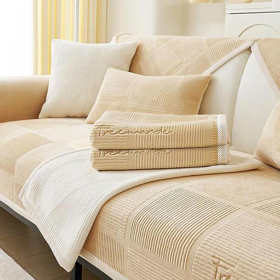 Bankhoes hoekbank bankbeschermer waterdicht antislip hond kat overtrek hoekbank U-vorm universeel 3 2 4 1-zitsbank