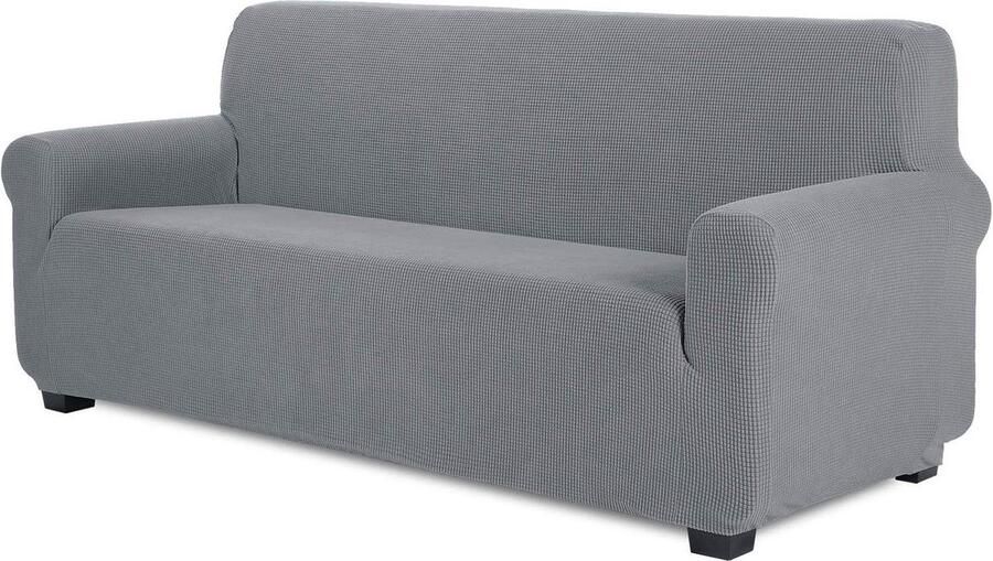 Bankhoes Rekbare Stretch Bankovertrek Lichtgrijs Meubelbeschermer Sofahoes