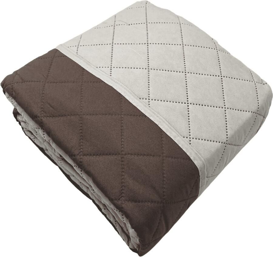 Bankhoes Voor 2-Zitsbanken Beschermt Je Bank Met Stretchbaar Materiaal Wasbaar En Elegante Taupe Beige Look Ideaal Voor Langdurig Gebruik