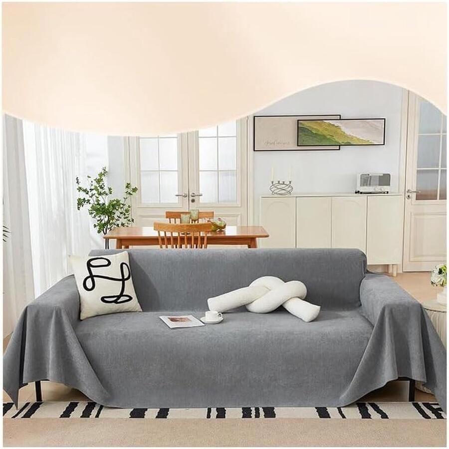 Bankhoes waterafstotend antislip volledig bankkussen stof meubels bankbescherming voor huisdieren haar kinderen floppers hond en kat