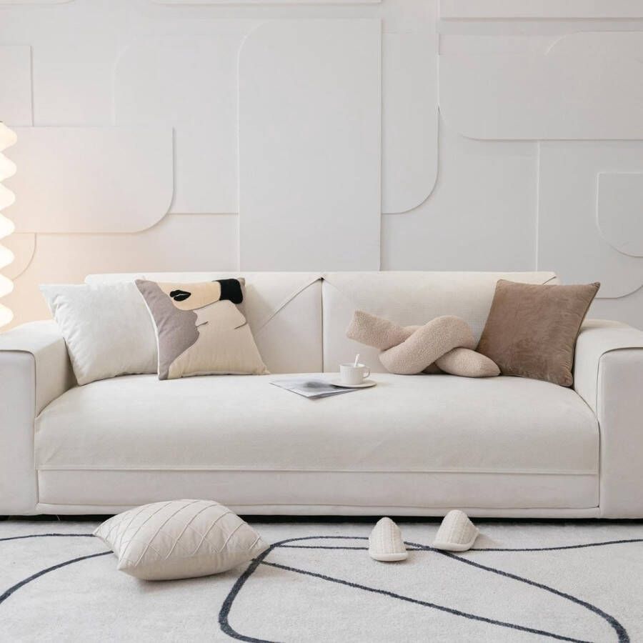 Bankhoes waterdichte bankovertrek antislip bankbeschermer hoekbank L-vorm voor honden en katten bankbescherming 1- 2- 3- 4-zitsbank