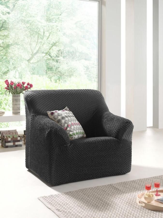 Bankhoes zetelhoes 1-zit perfecte pasvorm made in Italy stretch bankbeschermer