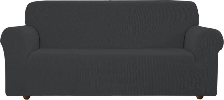 Pluche rond tapijt donzig rond tapijt moderne woonkamer kindermeisjes zacht en donzig tapijt voor de slaapkamer woonkamer kinderkamer (donkergrijs diameter 150 cm rond) - Foto 2