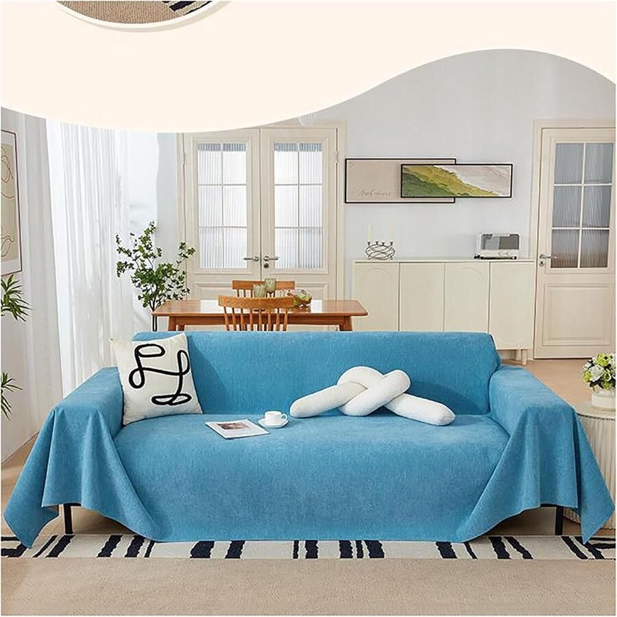 Bankovertrek loveseat waterafstotend antislip duurzaam bankkussen stof meubels bankbescherming voor huisdieren haar kinderen floppers hond kat krassen