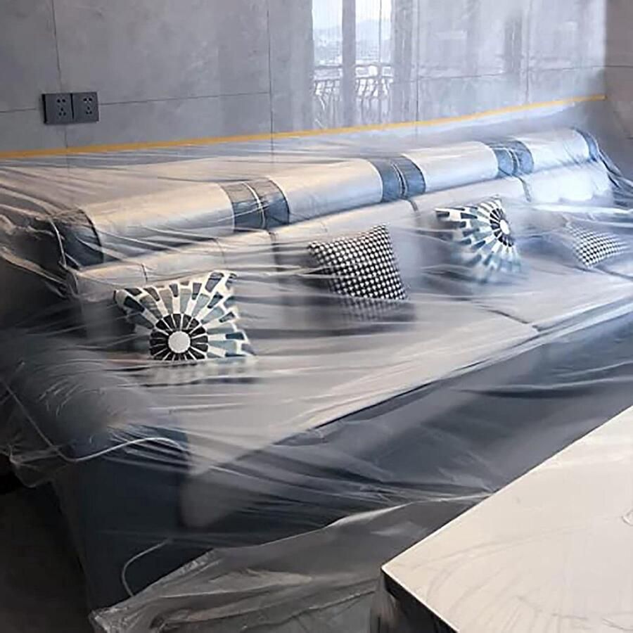 Bankovertrek Transparant Waterdicht Duurzame Bescherming Extra Groot Kunststof