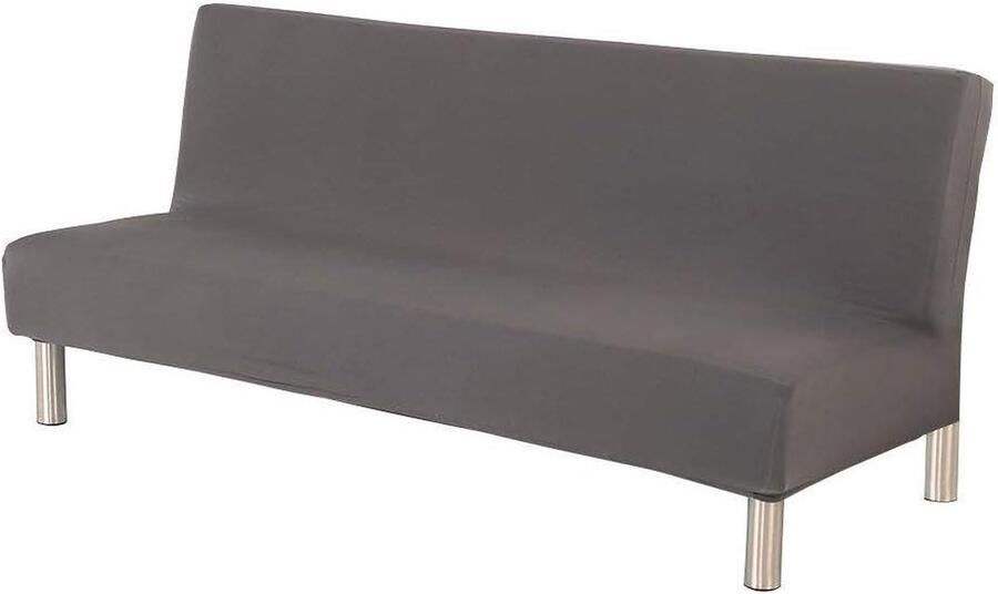 Bankovertrek voor slaapbank uittrekbaar 1 stuk grijs 180-210 cm